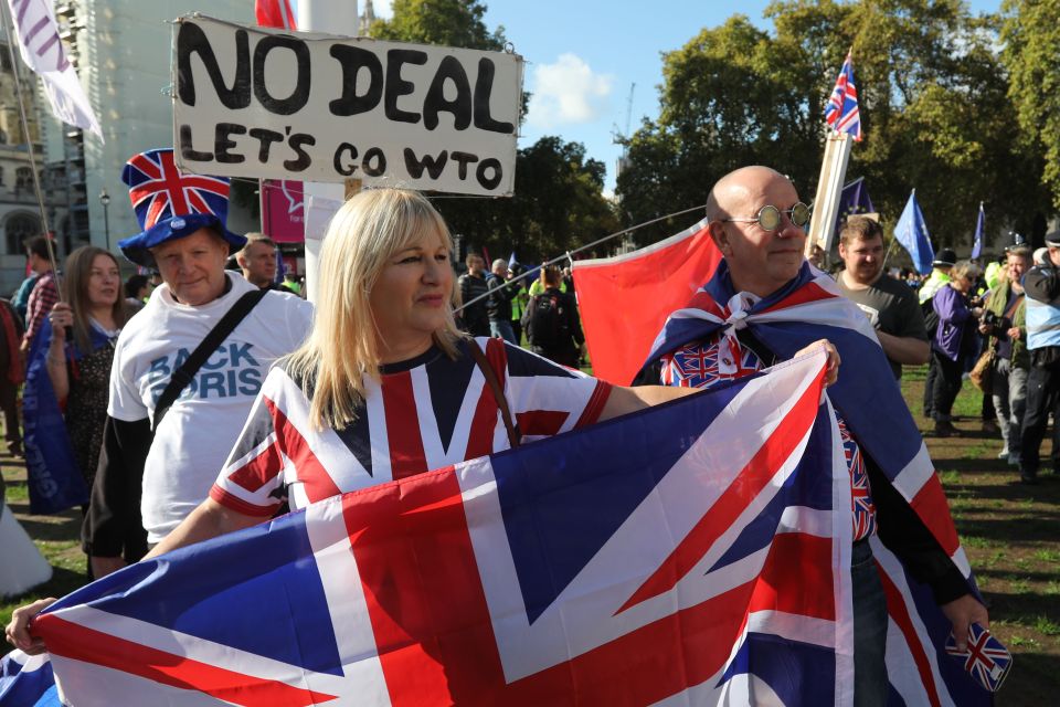  Hundreds of thousands have joined the People's Vote march