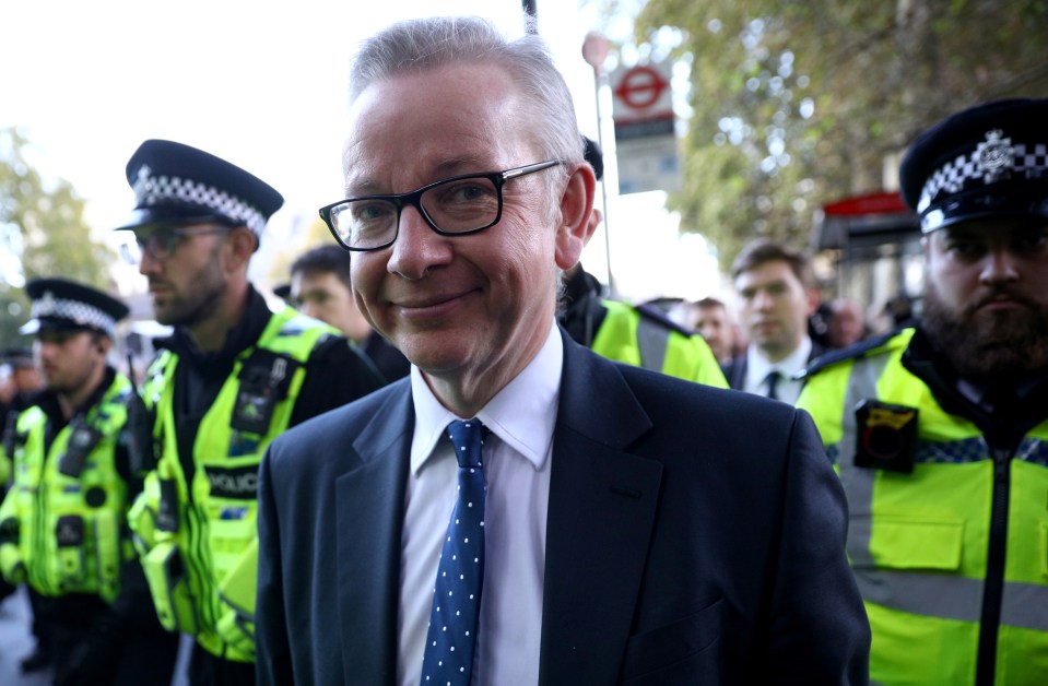  Michael Gove has said Britain will leave the EU on October 31 as he triggered the Government's No Deal plans in full