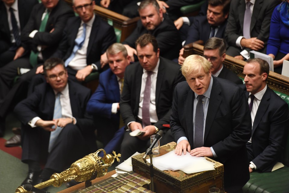  Boris Johnson faces a week of Parliamentary war to push his Brexit deal through the Commons