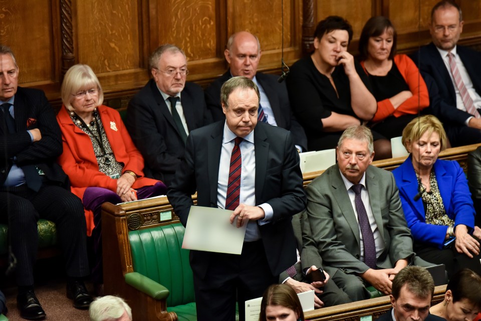  DUP’s Westminster leader  Nigel Dodds slammed the PM over his claim that there would be no checks between Northern Ireland Great Britain under his deal