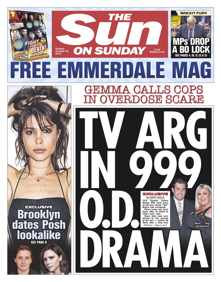  The Sun on Sunday told how terrified Gemma rang 999 after he failed to return her and his parents’ phone calls for more than 12 hours