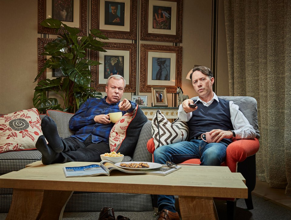  Inside No. 9 stars Reece Shearsmith and Steve Pemberton will be making their debut on Celebrity Gogglebox this Friday