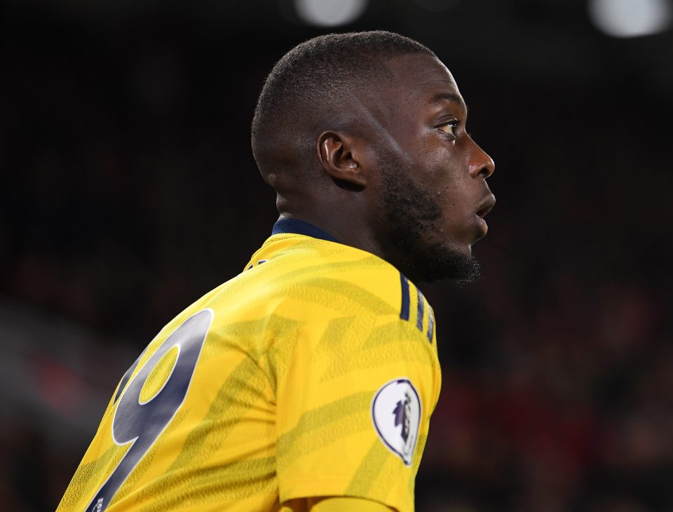  Nicolas Pepe has one goal all season since his £72million move to Arsenal in the summer