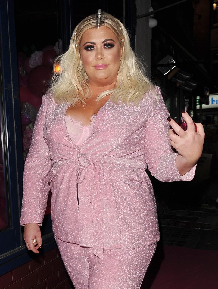  Gemma - seen here out on the town a week agao - has lost three stone this year