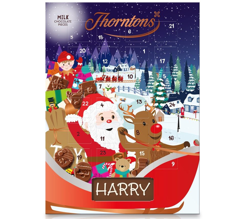  Chocolate fans can get two Thorntons advent calendars worth £16 for free thanks to a cashback offer