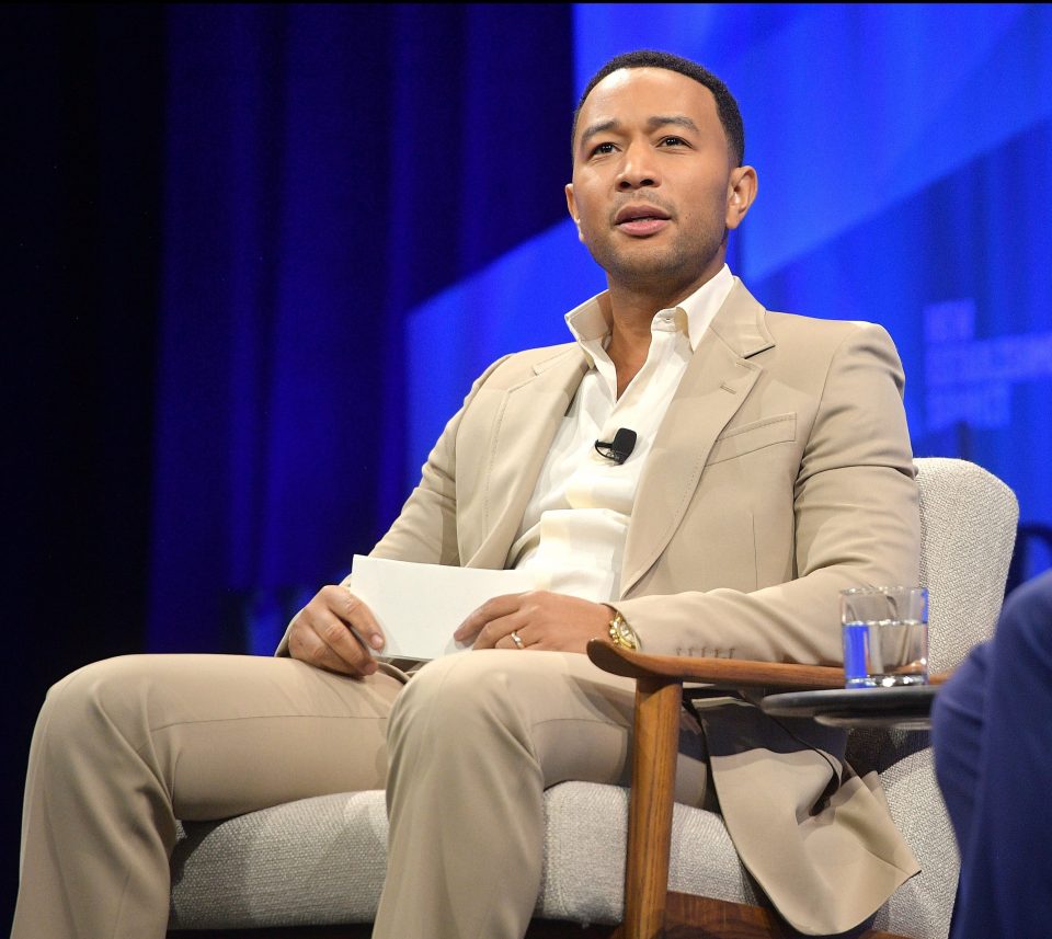  John Legend criticised the president for comparing the impeachment inquiry to a 'lynching'