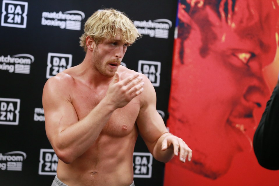  Logan Paul has been showing fans his pre-fight shape ahead of his rematch with KSI