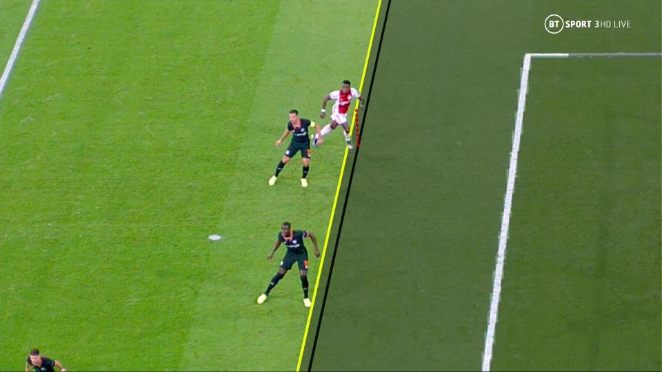  Chelsea were given a lifeline after Ajax had a goal ruled out for offside