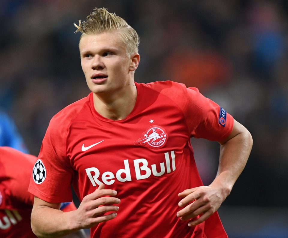  RB Salzburg striker Erling Haaland could be reunited with his ex-Mole boss Ole Gunnar Solskjaer at Man Utd in January