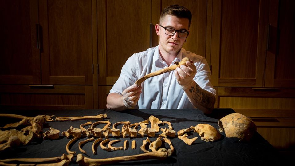  They're the first skeletons found at the Tower in 50 years