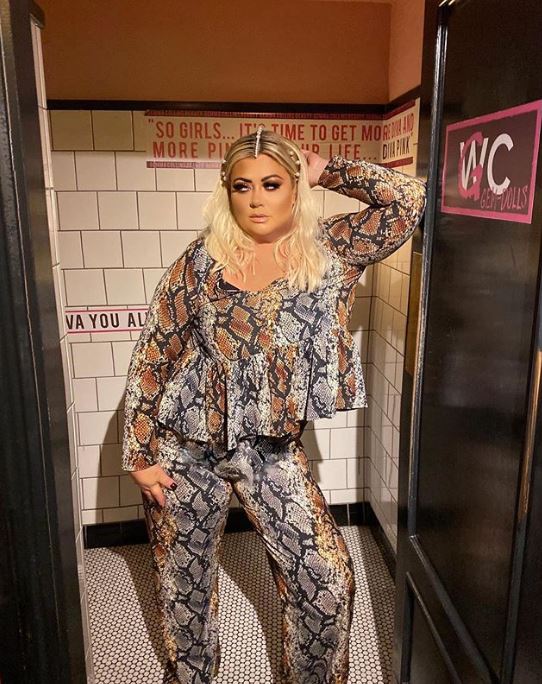  Gemma Collins fans have accused her of editing her snaps for Instagram after her latest bathroom selfie