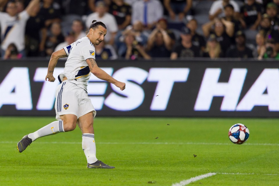  Ibrahimovic appears to have played his last game for LA Galaxy