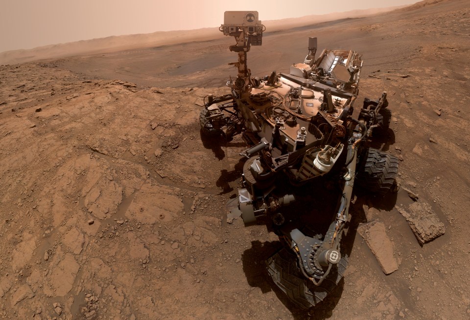  Cheese! Nasa's Curiosity space rover takes a 'selfie' from Mars