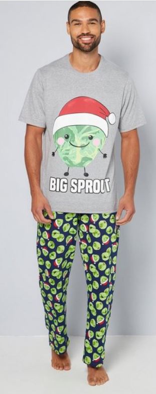  The men's pair is printed with Big Sprout