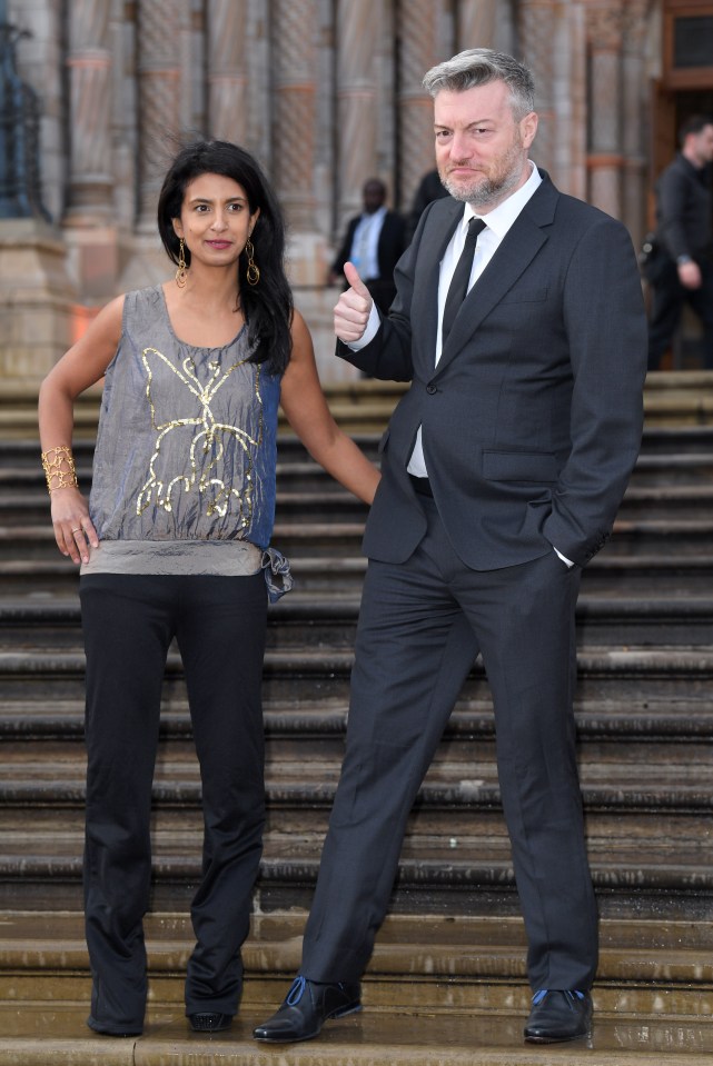  Black Mirror's Charlie Brooker attended the Our Planet launch with wife Koni Huq