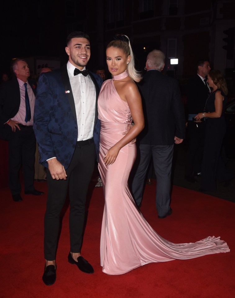  Tommy Fury and Molly-Mae led the arrivals at Pride Of Britain