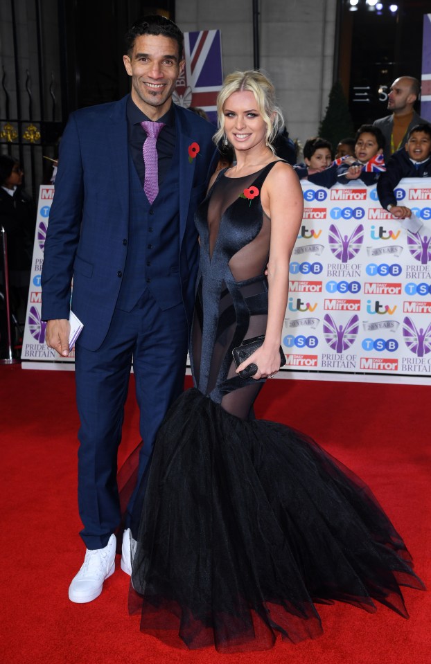  David James and Nadiya Bychkova arrived at the bash together