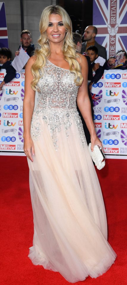  Christine McGuinness gave off princess vibes in her dress