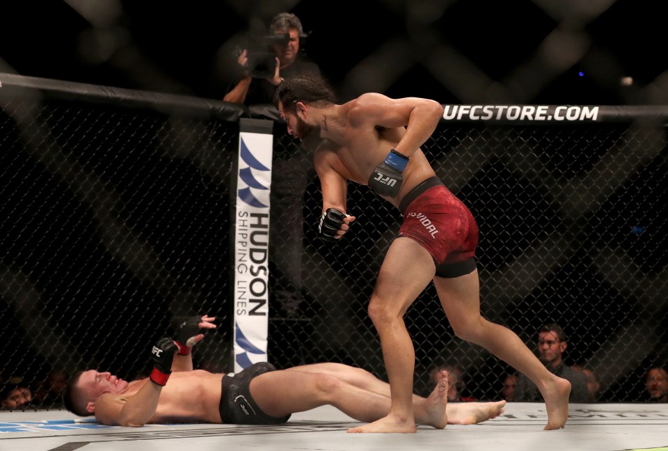  Masvidal knocked out Darren Till in London to put his name on the map