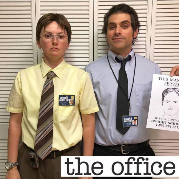  These Office fans dressed as their favourite TV characters