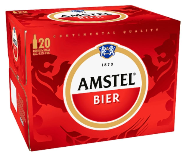  This 20 x 330ml Amstel beer pack is just £10 at Morrisons