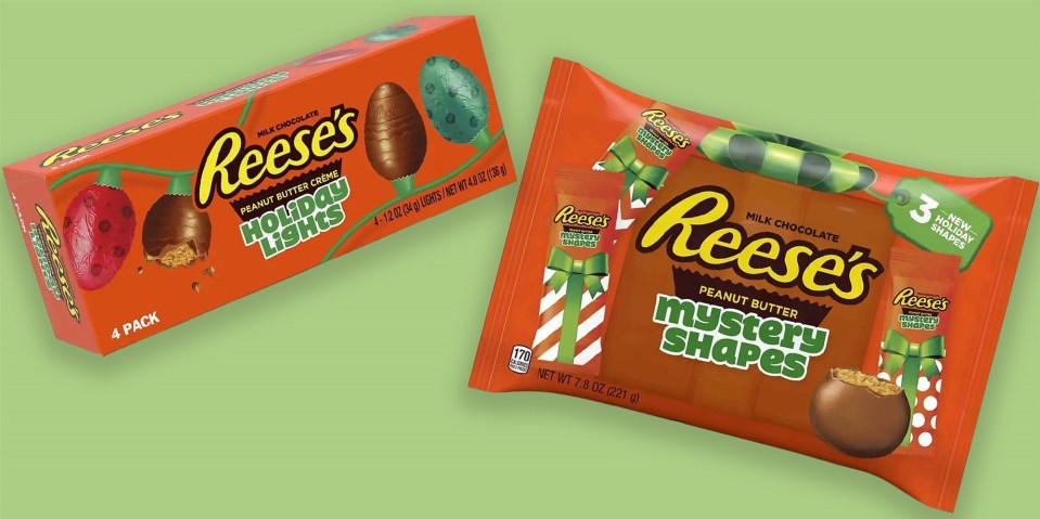  Reese's have replaced their classic Christmas tree chocolates