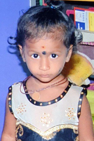  Revathi Sanjana, 2, fell into a tub of water and drowned