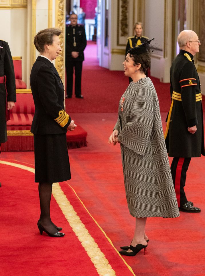  The 45-year-old was made a CBE for her services to drama