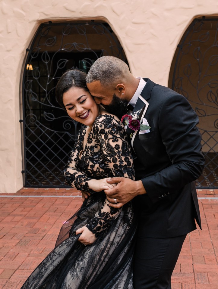  Genesis and Kelvin had a Nightmare Before Christmas themed wedding shoot