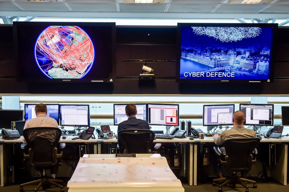  The 24 hour Operations Room inside GCHQ, Cheltenham