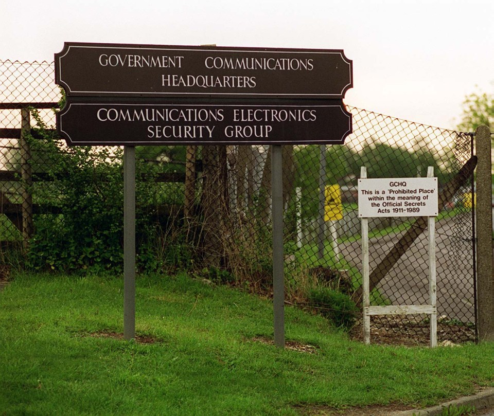  The public/visitors entrance to GCHQ, Cheltenham