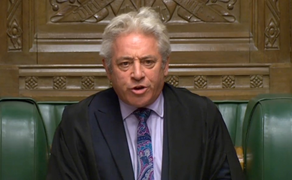  Mr Bercow announced today he has joined Labour in a bid to bring down Boris's 'nationalistic' Tories