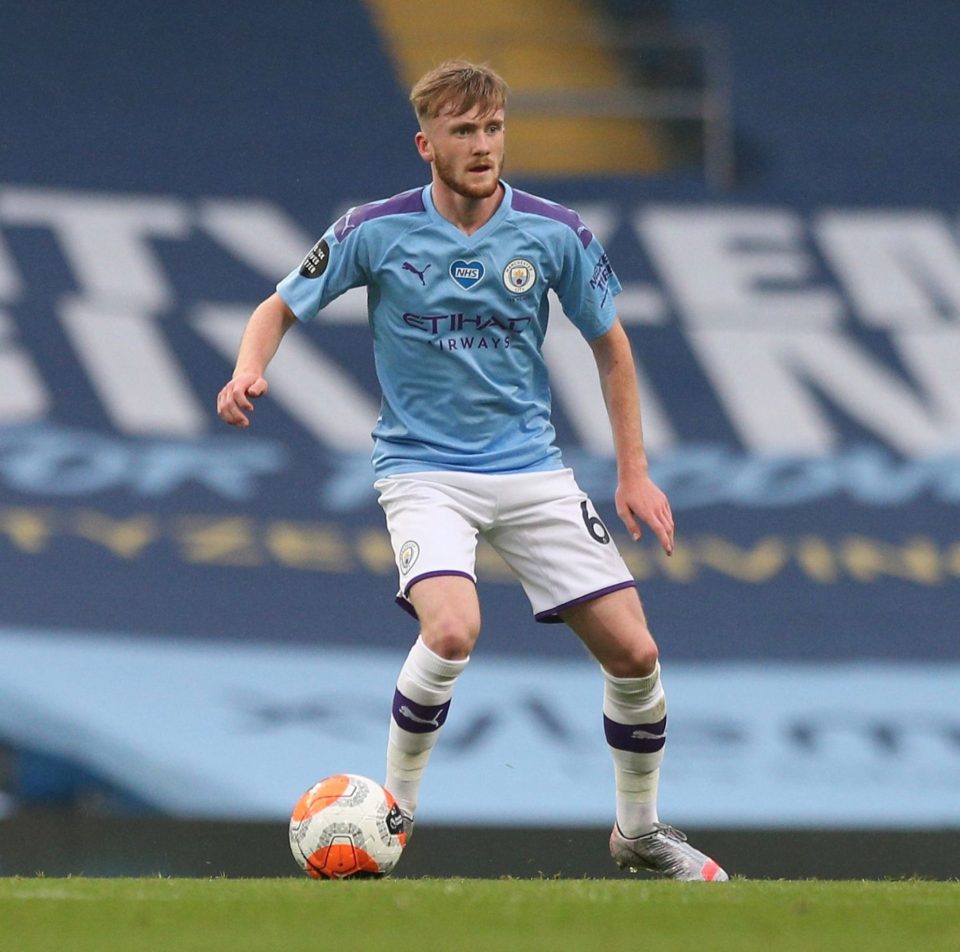  Tommy Doyle, 18, has followed in the footsteps of his grandads by playing for Man City