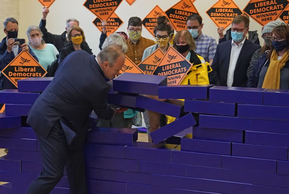  The news comes days after the Conservatives lost long-held Chesham and Amersham to the Lib Dems