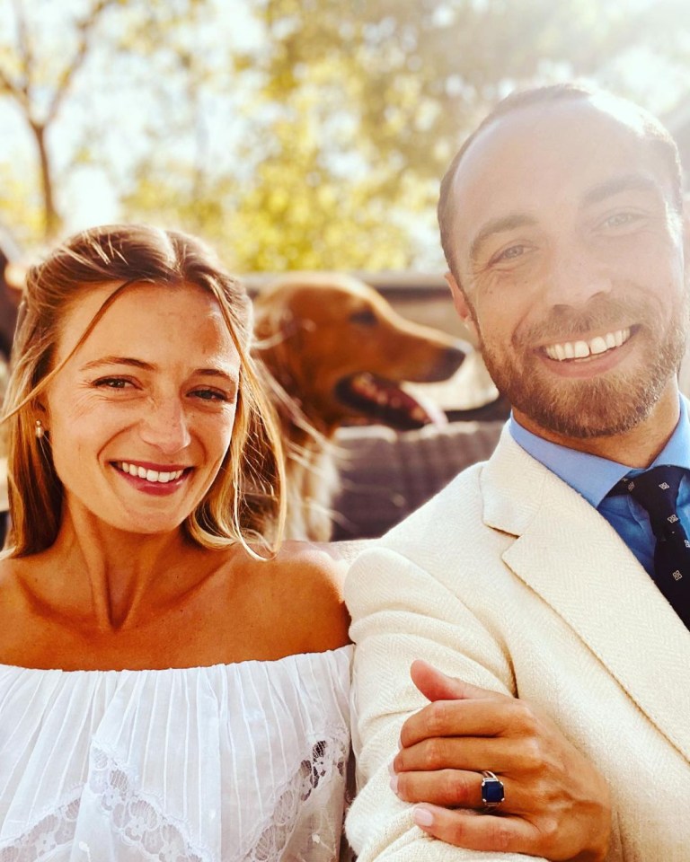 James and his wife Alizee Thevenet