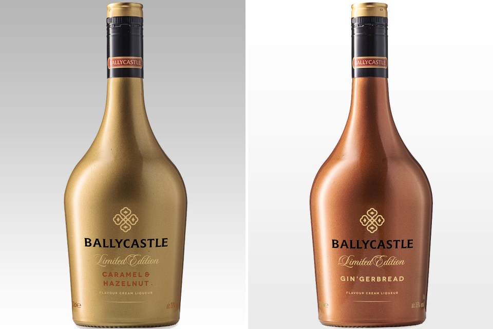  There's two new flavours in the Ballycastle range for Christmas