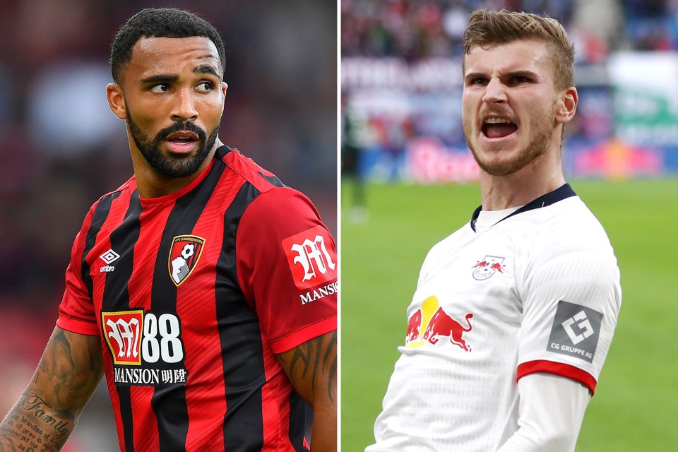  Chelsea want Callum Wilson and Timo Werner as they believe their transfer ban will be lifted in January