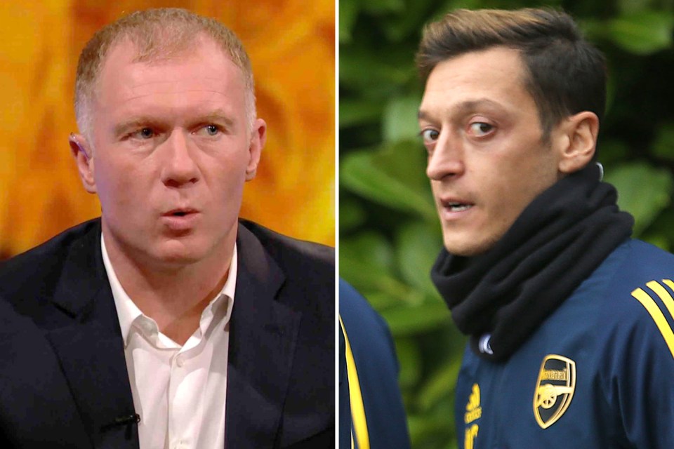  Paul Scholes reckons Mesut Ozil is the perfect buy for Man Utd