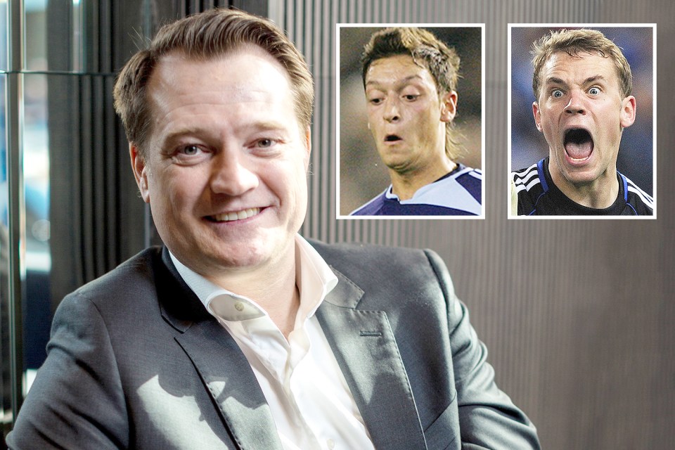  Stoffelshaus is highly sought after... having discovered Mesut Ozil and Manuel Neuer