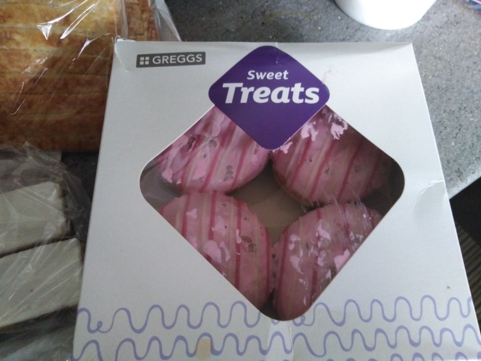 These doughnuts cost £1 for four but they’re usually £1 each