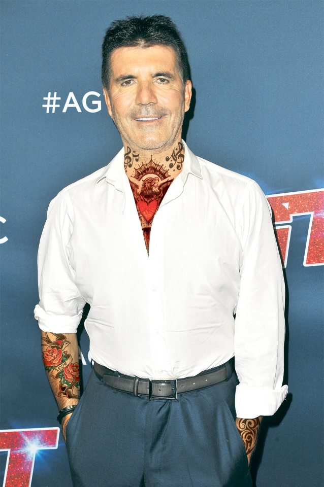  This is how Simon Cowell would look like if he followed Vinnie's advice