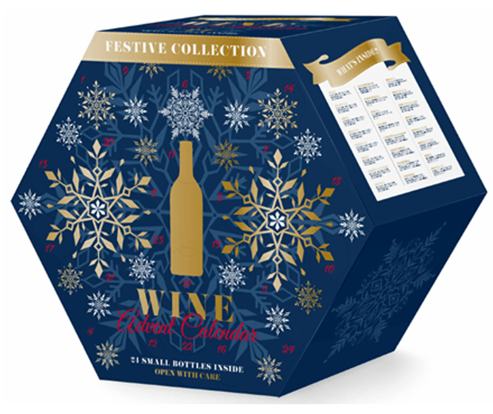  Drink Aldi's wine for 24 days up to Christmas