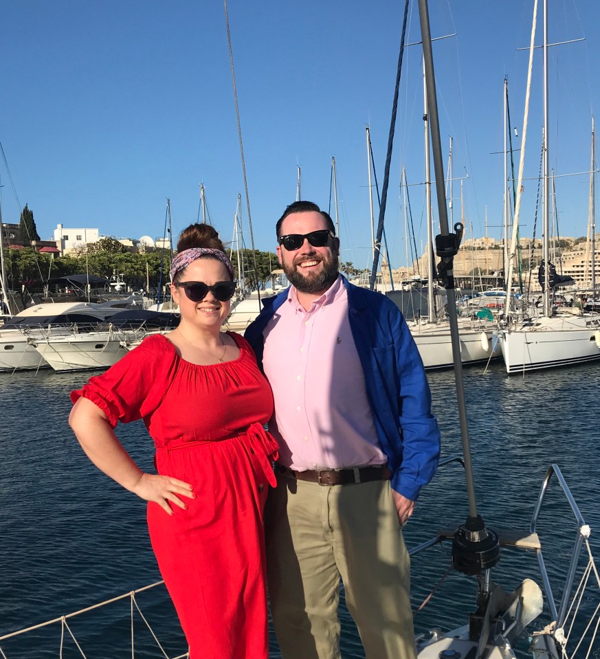 Ruth Greatrex and her husband Leon enjoyed great food and sunshine while in Malta