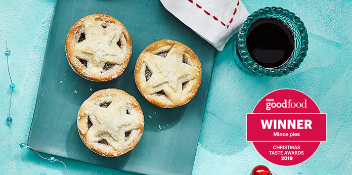  Morrisons mince pies won their category for the BBC Good Food blind taste test