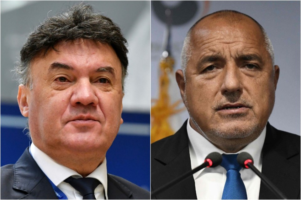  Bulgaria FA chief Borislav Mikhailov (left) has resigned after racist abuse of England players after PM Boyko Borisov (right) demanded he quit