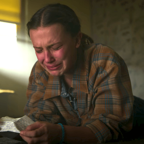  Eleven was devastated to lose Jim, who had served as her father figure