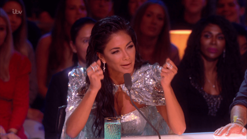  Nicole Scherzinger admits that Try Star made her hot under the collar