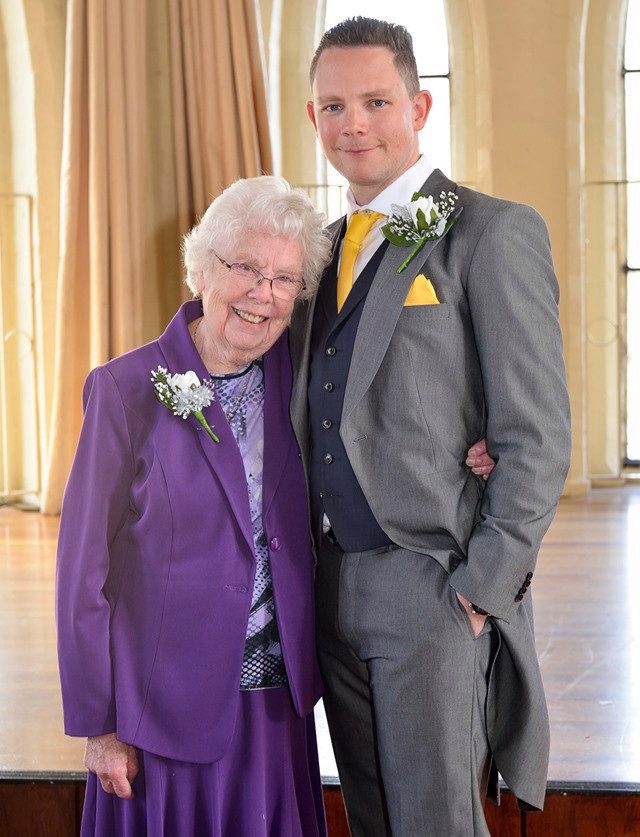  Annie with her grandson Danny