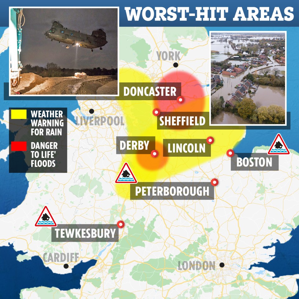  Worst hit areas after heavy rain