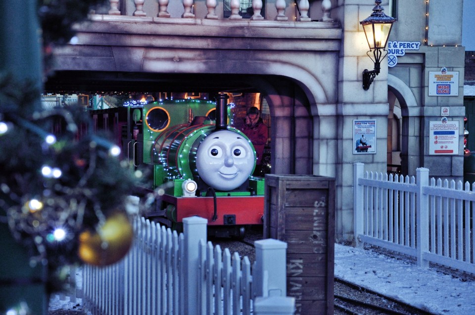  Thomas the Tank Engine features at Drayton Manor's Christmas event